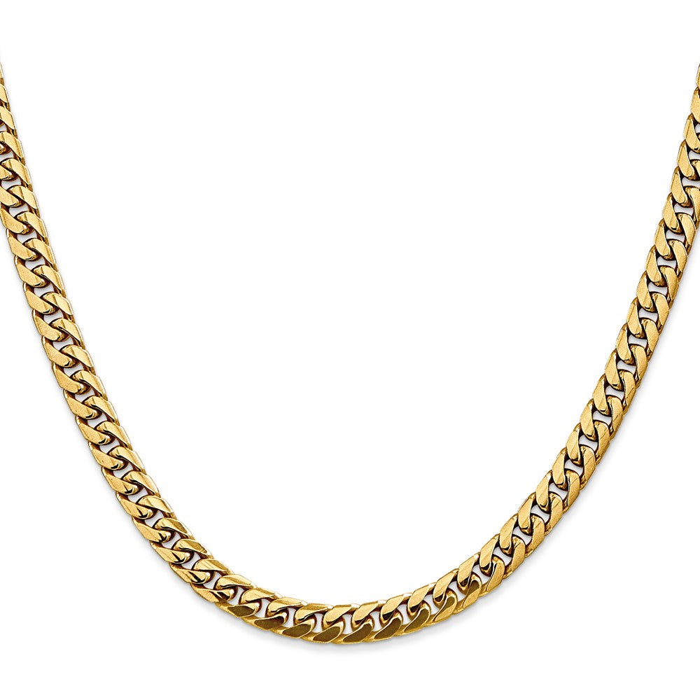 10k Yellow Gold 5mm Miami Cuban Chain for Men
