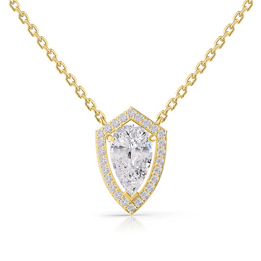 2.50 Carat Lab Grown Diamond Pendant Necklace 18"