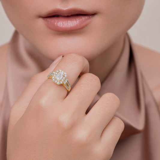 2 Carat Lab Grown Lab Grown Diamond Engagement Ring