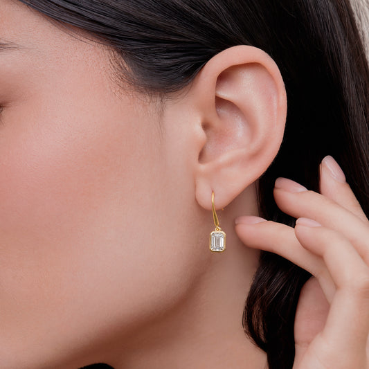 2.30 Carat Lab Grown Diamond Drop & Dangle Earrings