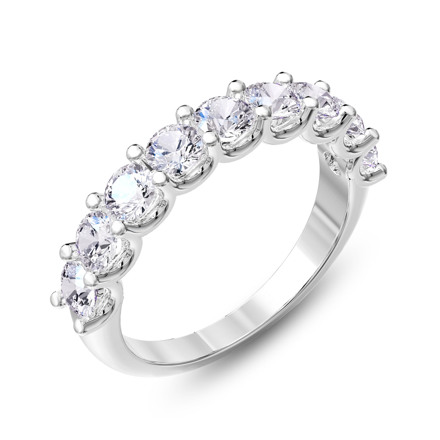 1.5 Carat Lab Grown Diamond Wedding Band Ring