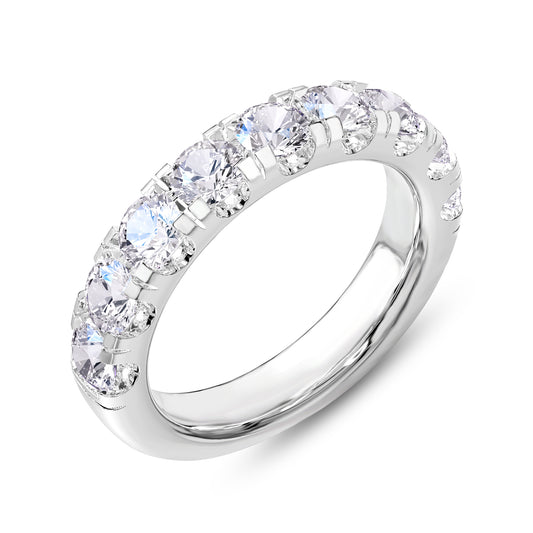 2 Carat Lab Grown Diamond Wedding Band Ring
