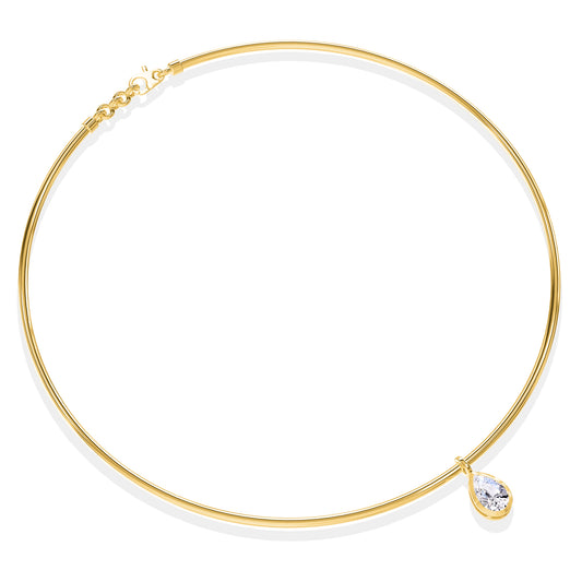 1 Carat Lab Grown Diamond Necklace 18"