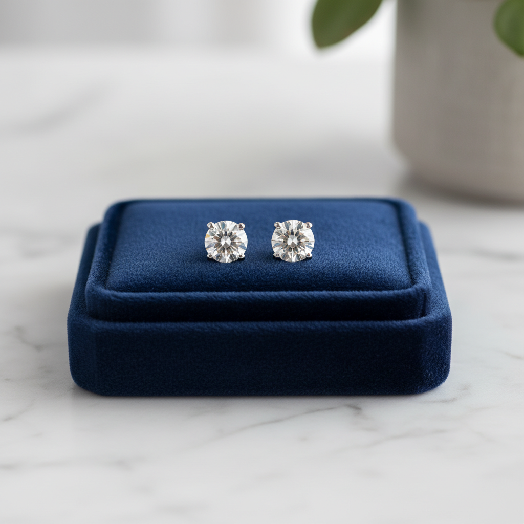 Diamond Stud Earrings Guide (2026) | New York