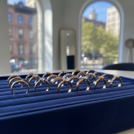 14k Gold Wedding Rings Guide | New York | Diamond2Deal
