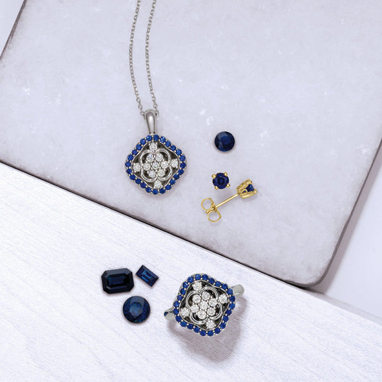 Lab-Grown Diamond Necklaces — Pendants & Tennis
