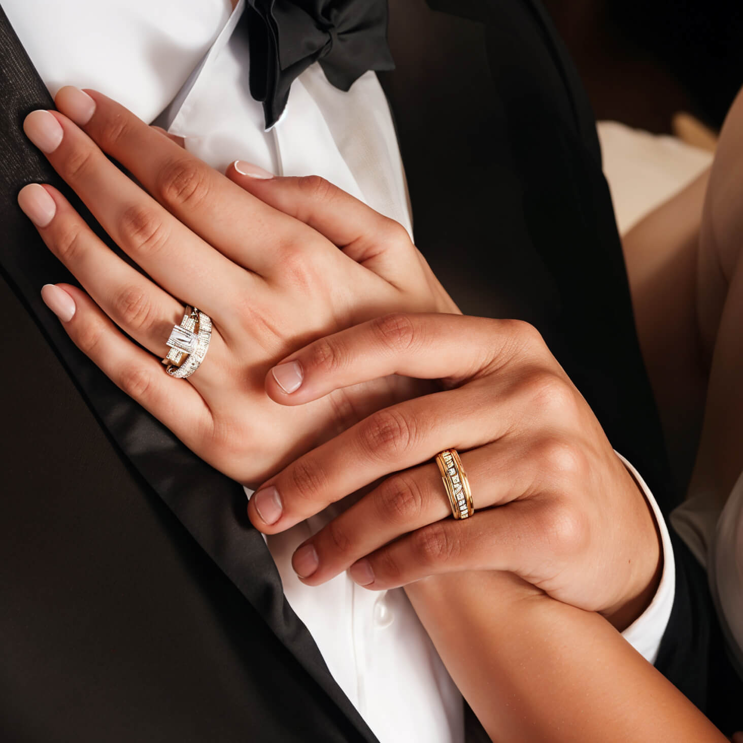 Diamond Anniversary Rings