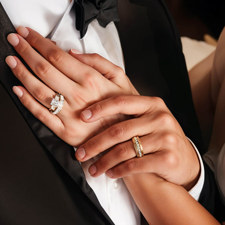 Diamond Anniversary Rings