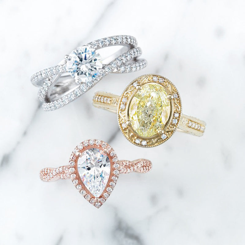 Diamond & Gold Rings for Women & Men