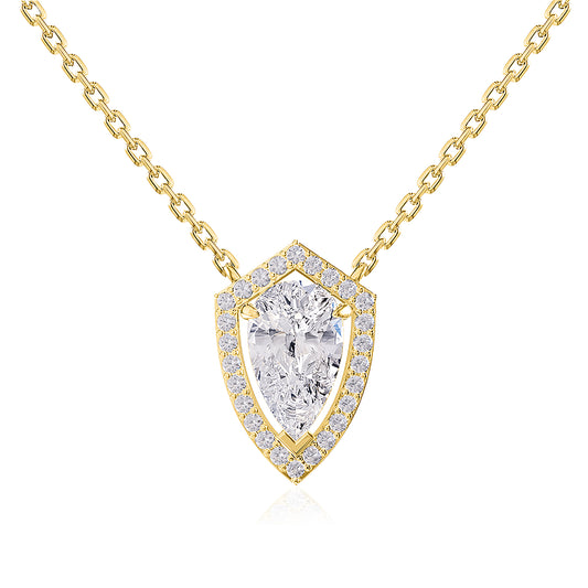 2.50 Carat Lab Grown Diamond Pendant Necklace 18"