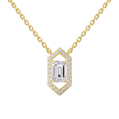 1.75 Carat Lab Grown Diamond Pendant Necklace 18"