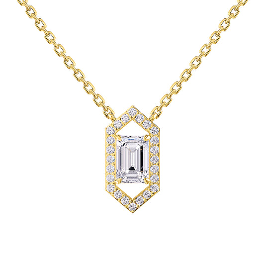1.75 Carat Lab Grown Diamond Pendant Necklace 18"