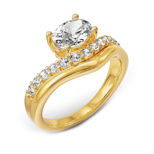 1.5 Carat Lab Grown Lab Grown Diamond Engagement Ring