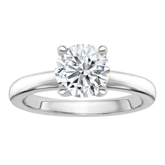IGI Certified Lab Grown Diamond Engagement Ring 14k White Gold Clarity- VS, Color- EFG