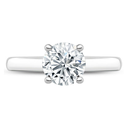 IGI Certified Lab Grown Diamond Engagement Ring 14k White Gold Clarity- VS, Color- EFG