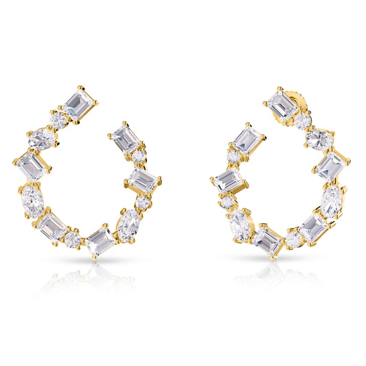 4.30 Carat Lab Grown Diamond Stud Earrings