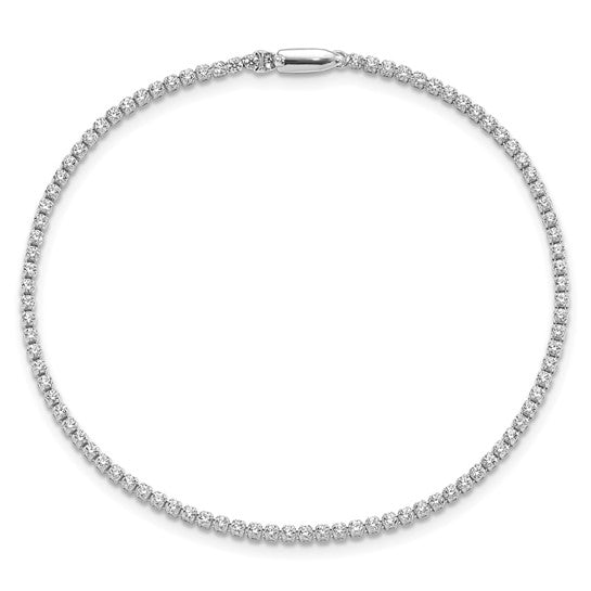 14k Gold 1-1/3 Ct Lab Grown Diamond Tennis Bracelet 7" Clarity- VS-SI, Color- G