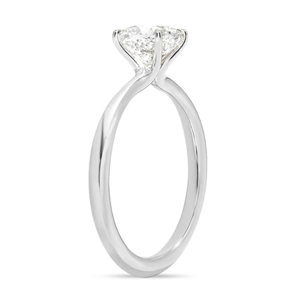 IGI Certified Lab Grown Diamond Engagement Ring 14k White Gold Clarity- VS, Color- EFG