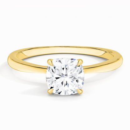 IGI Certified Lab Grown Diamond Engagement Ring 14k Yellow Gold Clarity- VS, Color- EFG (Copy)