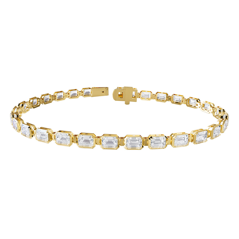7.75 Carat Lab Grown Diamond Tennis Bracelet 7"