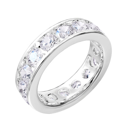 3.50 Carat Lab Grown Diamond Eternity Wedding Band Ring