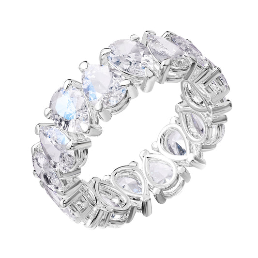 6.50 Carat Lab Grown Diamond Eternity Wedding Band Ring
