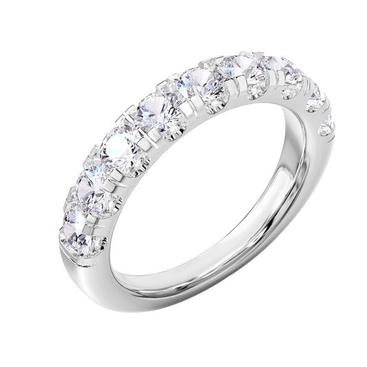 1.75 Carat Lab Grown Diamond Wedding Band Ring