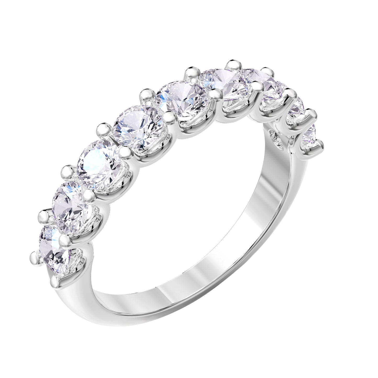 1.5 Carat Lab Grown Diamond Wedding Band Ring