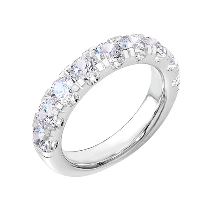 2 Carat Lab Grown Diamond Wedding Band Ring