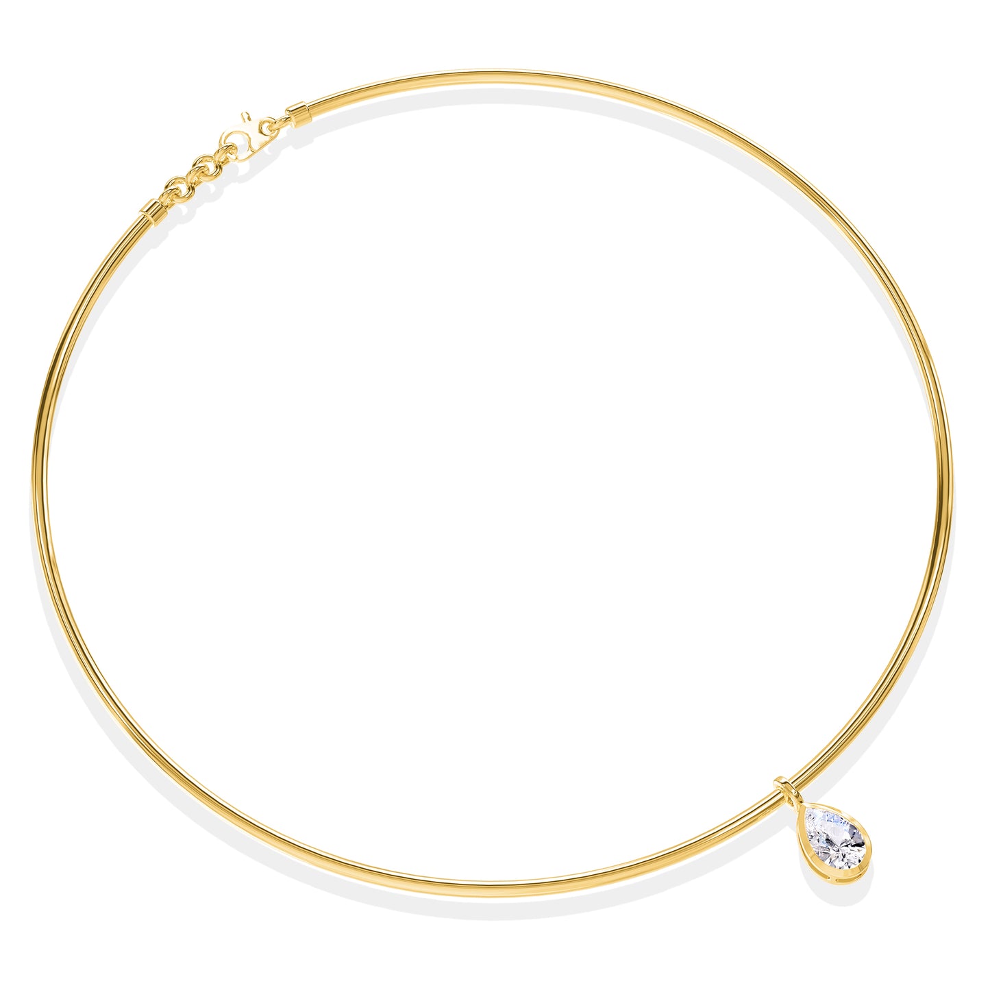 1 Carat Lab Grown Diamond Necklace 18"