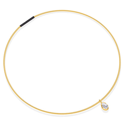 1.30 Carat Lab Grown Diamond Necklace 18"