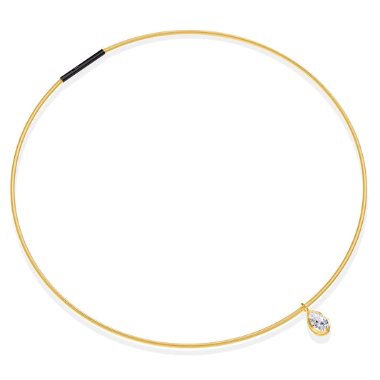 1.30 Carat Lab Grown Diamond Necklace 18"