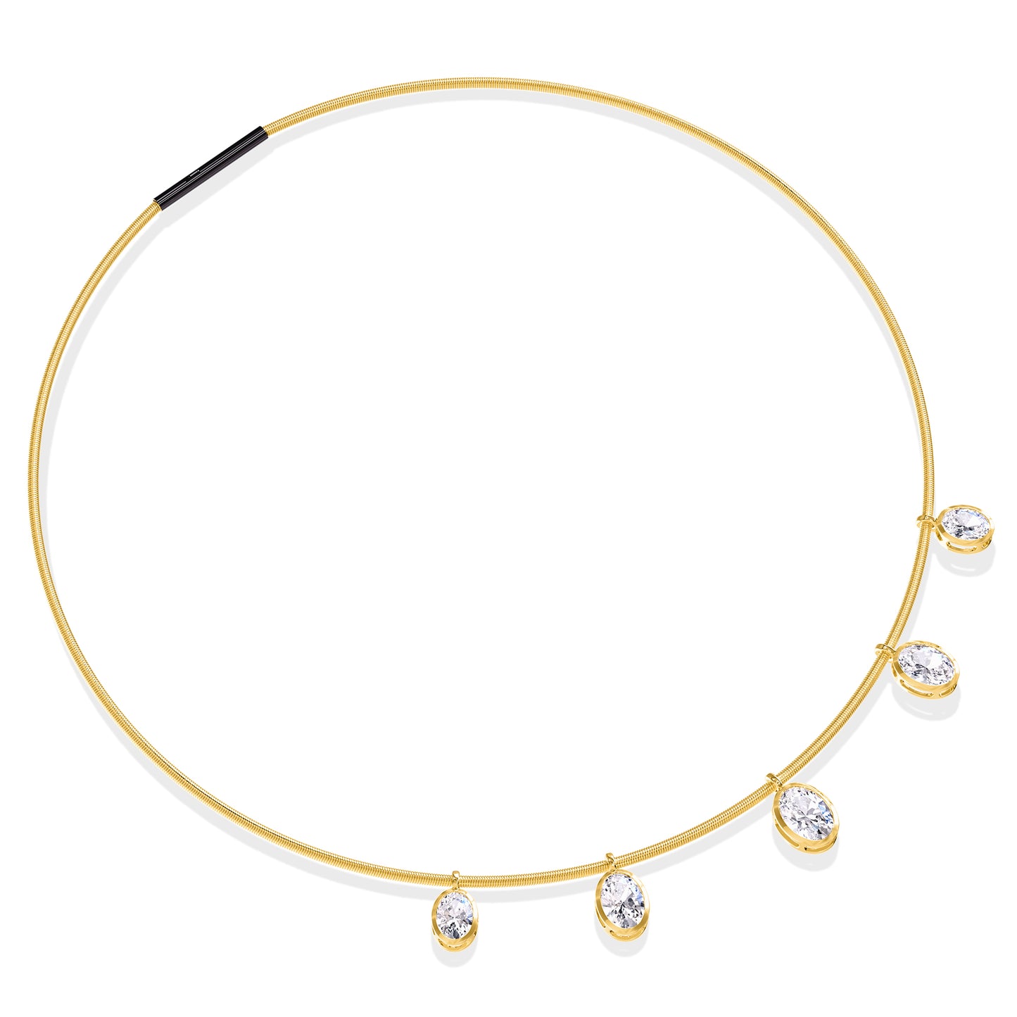 7 Carat Lab Grown Diamond Necklace 18"
