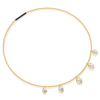 7 Carat Lab Grown Diamond Necklace 18"