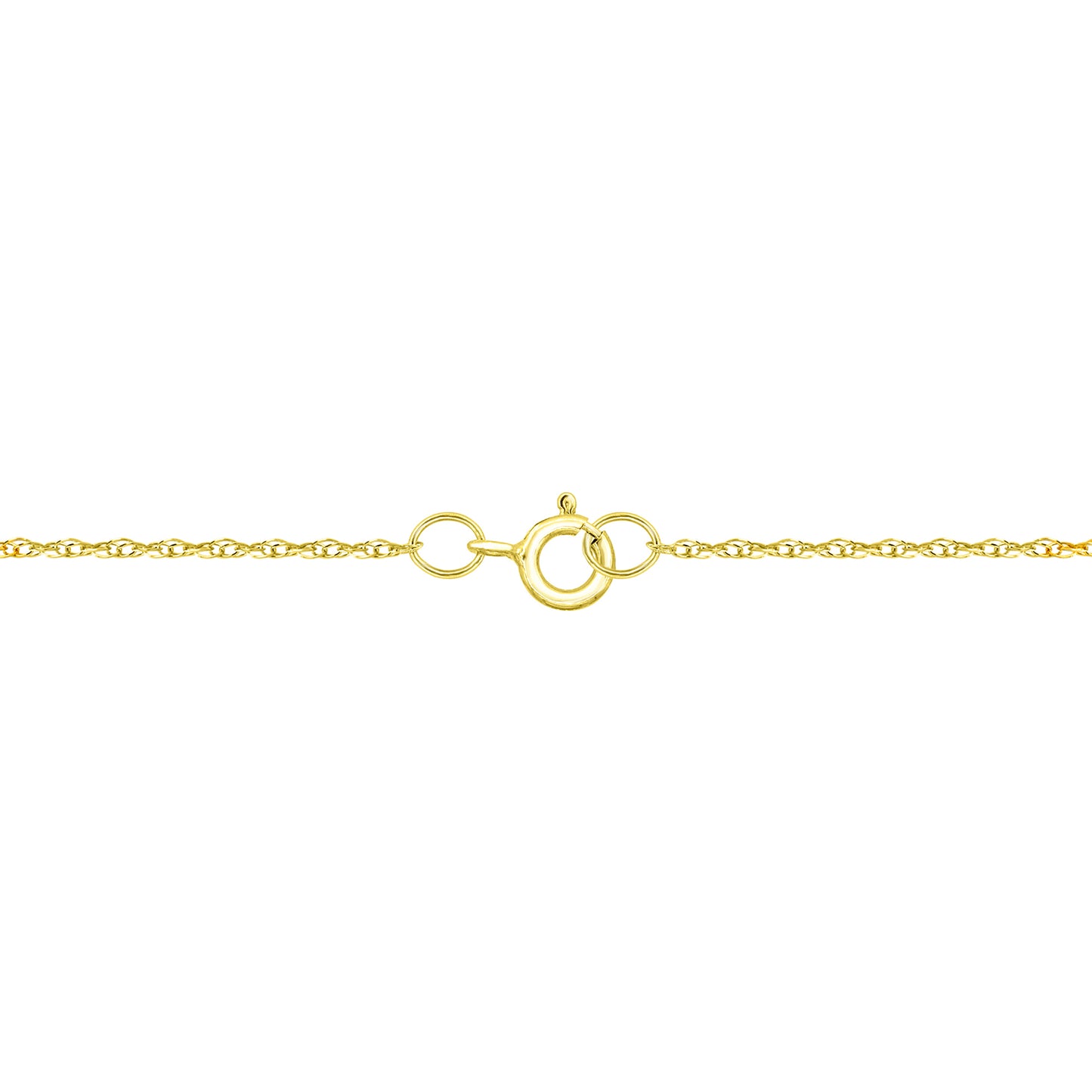 10K Yellow Gold Ethiopian Opal and Diamond Pendant Necklace 18"