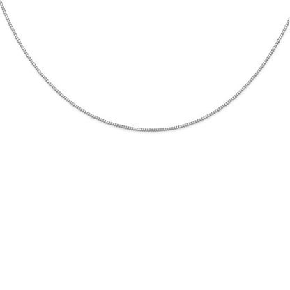 8 Ct Round Lab Grown Diamond Tennis Necklace 20" in 14k Yellow Gold VS-F