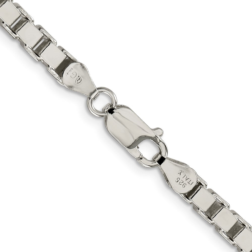 Sterling Silver 4.5mm Box Chain Necklace