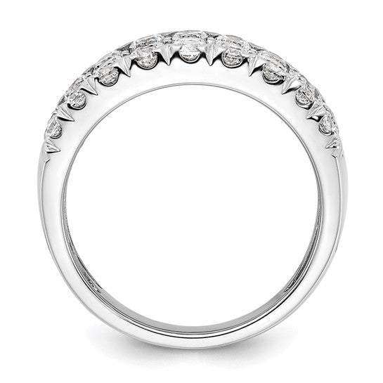 14k Gold 1.5 Ct Diamond Wedding Band Ring Clarity- I1, Color- G