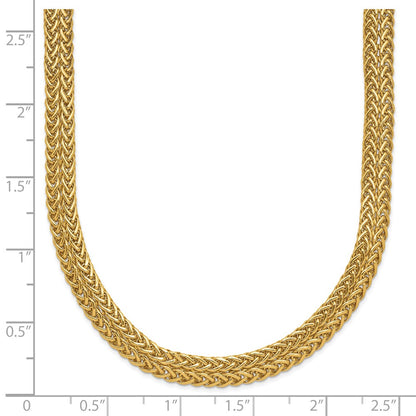 14k Yellow Gold Polished Fancy Necklace 18"