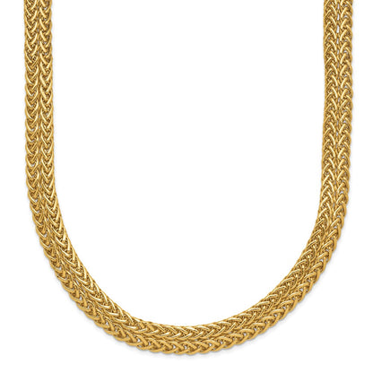 14k Yellow Gold Polished Fancy Necklace 18"