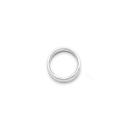 14k White Gold 3mm Standard Weight Comfort Fit Wedding Band Ring