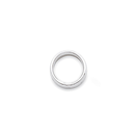 14k White Gold 3mm Standard Weight Comfort Fit Wedding Band Ring